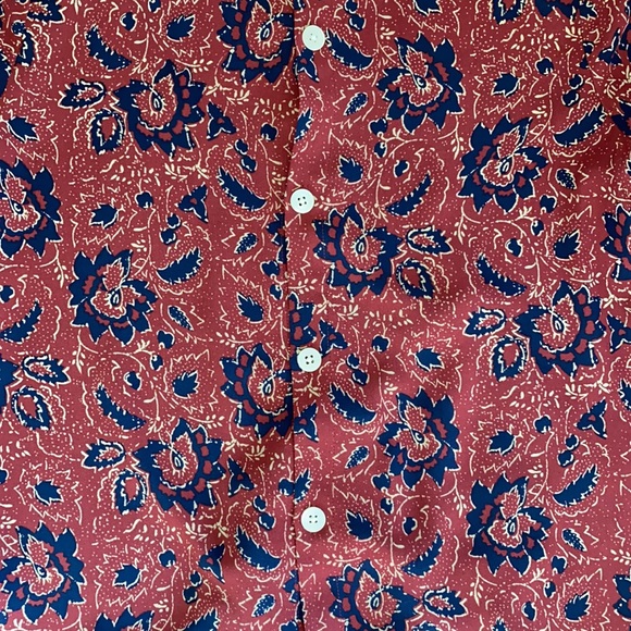 Madewell Silk Button-Back Tie - Picture 7 of 8